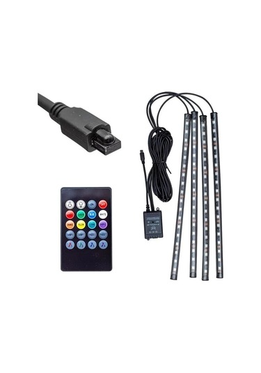 Sh Powermaster Sese Duyarlı Araç İçi Rgb Led Animasyon Najmaddin
