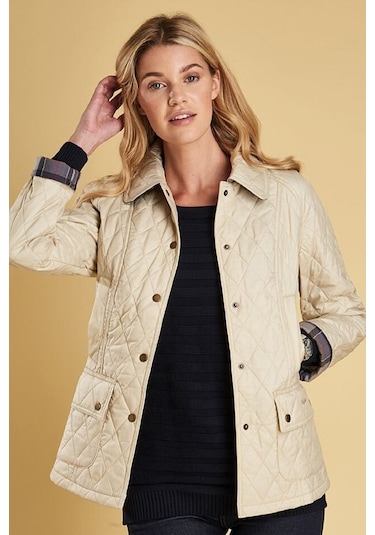 Barbour Summer Beadnell Kapitone Cr51 Pearl-cr51 Pearl Ekru