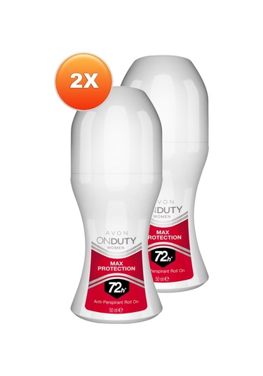 Avon Onduty Max Protection Kadın Roll-On Deodorant 2 x 50 ML