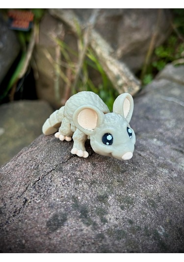 Fare Oyuncak 3d Hareketli Yeni Nesil Organik Vip Model - Orta Boy