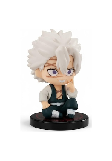 Demon Slayer İblis Avcıları İblis Keser 5 Li Anime Figür Koleksiyon Oyuncak Seti Tengen Mitsuri 5 Cm Demon Slayer