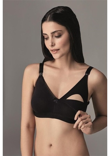 Eros Ersk500 Emzirme Sütyeni - Siyah Siyah