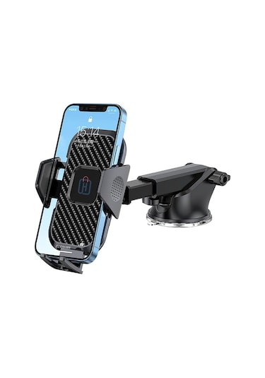 Hobimtek Hb-01 Otomatik Klipsli Araba Telefon Tutucu Siyah