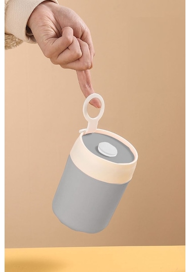 304 Çelik Yemek Mama Saklama Kabı cin560sr Sarı 500 ML Sarı