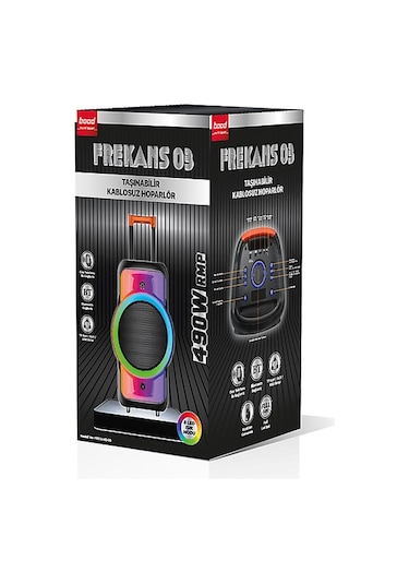 Bood Frekans 03 Bluetooth Hifi Hoparlör