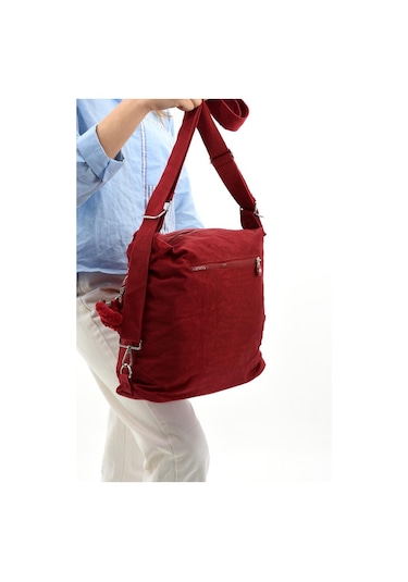 İster Sırt İster Omuz İster Çapraz Askılı Fonksiyonel Kullanım Kadın Çantası 30 30 Cm Büyük Boy 001