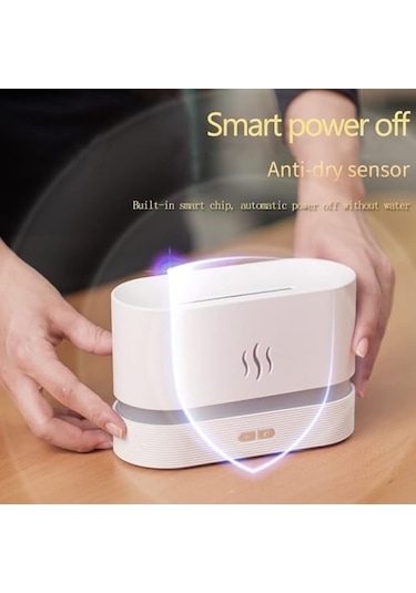 Şömine Tasarımlı Hava Nemlendirici Çok Renkli