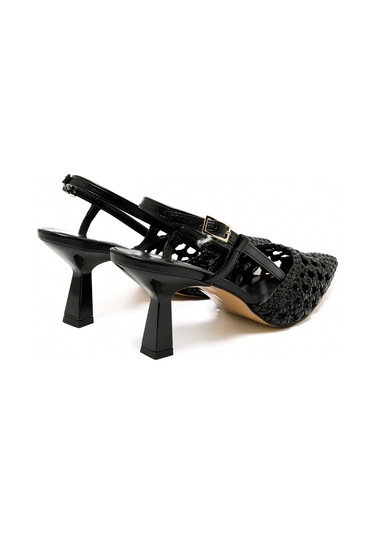 Topuklu/ Stiletto Kadın 3063008 Nacree Trecc Capra Nero Siyah