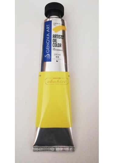 Cenova Art Profesyonel Yağlı Boya 100 Lemon Yellow 200 ML