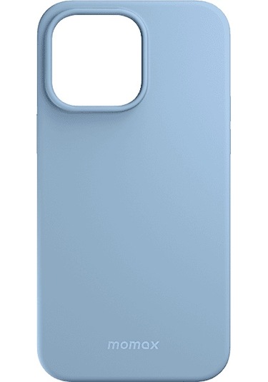 Momax Msap22xlb iPhone Uyumlu 14 Pro Max Magsafe Silikon Mavi Mavi
