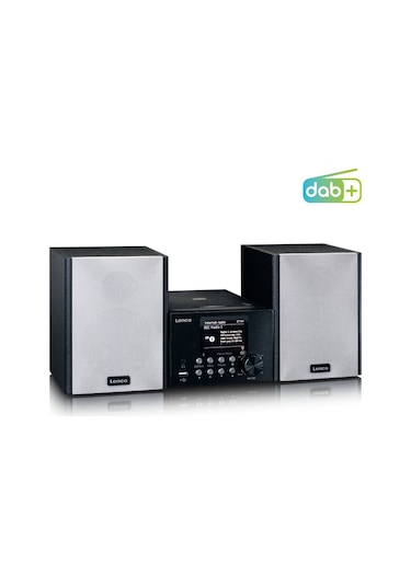 Lenco Mc-250bk - Akıllı Radyo, Cd/usb Oynatıcı, İnternet, Dab+, Bluetooth Özellikli Mikro Set - Siyah