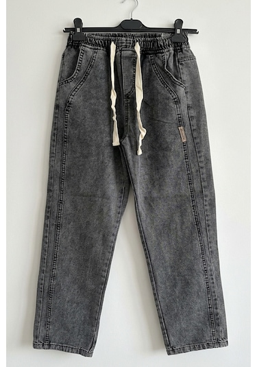 Erkek Rahat Kesim Baggy Jean Pantolon 30076 - Antrasit