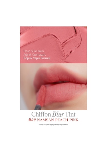 Clio Chiffon Blur Tint 09 Namsan Peach Pink