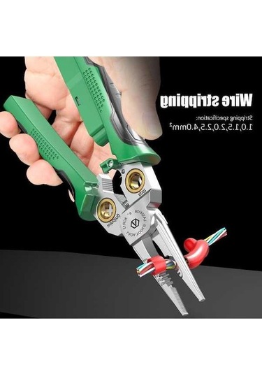 Moly Lenox Elektrik Ölçüm Fonksiyonlu Laoa 8 Arada Tel Sıyırma Pensesi 58106540