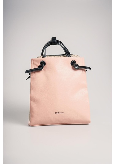 Ççs Kadın 17826 Omuz Ve Sırt Çantası Ten Rengi