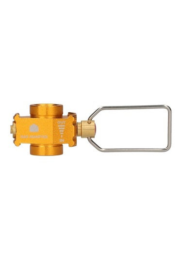 Pazly Leke Düzenli Kamp Gaz Tasarruf Cihazı - Ayarlanabilir Vana Pratik Altın Altın