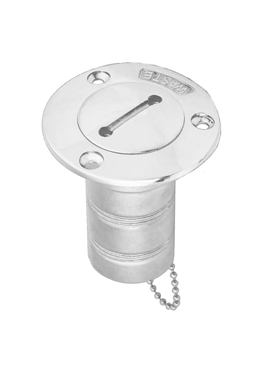 Pis Su Dolum Kapağı. 50mm. Krom Waste Atık Su Dolum Ağzı