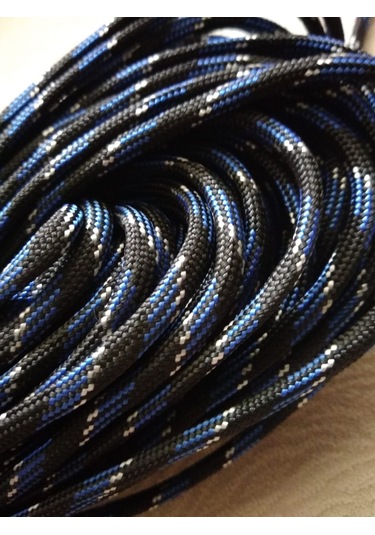 Paracord 550 Tipııı 4Mm 7 Çekirdek Paraşüt Ipi 5 Metre Çok Renkli