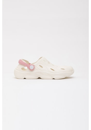 Vaneda 5516 Hybrıd Eva Sandalet Erkek Terlık Fıldısı Beyaz