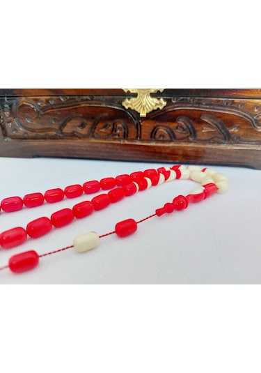 Soma Tesbih Ahmet Özdemir İmzalı Eski Bilardo Topu Katalin Malzeme 3no Tesbih