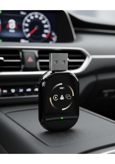 Mey Najmaddin Kablosuz Carplay Android Auto Adaptörü Otomatik Eşleşme Najmaddin