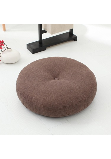 Suntek Zemin Yastığı Dekoratif Oturma Meditasyon Tatami Kahve
