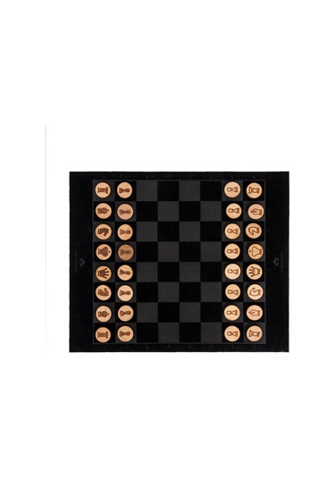 Portatif Katlanabilir Seyahat Tavla Ve Satranç Takımı