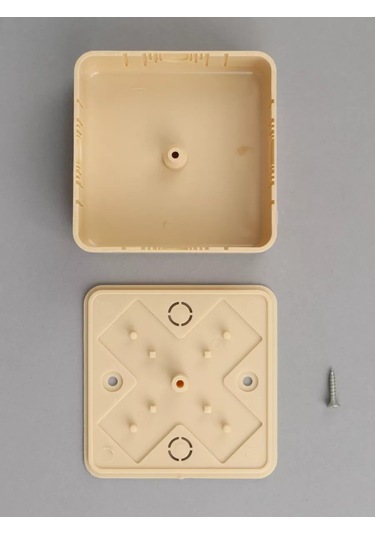 Tdmelectric Cile Kutusu Çam Dağıtım Kutusu 75x75x28 4'lü Set. 208275095