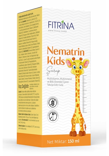 Fıtrina Nematrın Kids Şurup 150 Ml