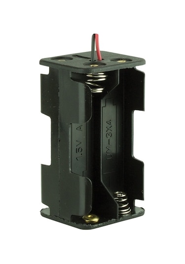 4lü Üstüste Aa Sırt Sırta Pil Yuvası Ic-234