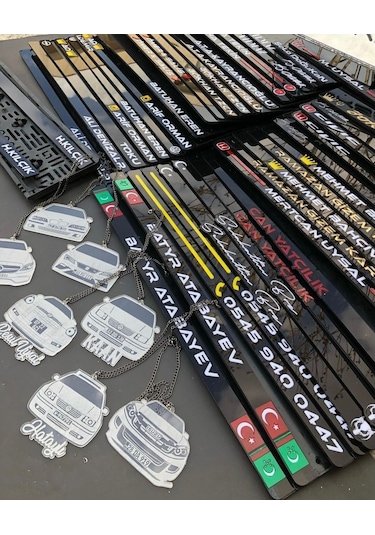 2 Adet - Lazer Kesim Plakalik, Pleksi Plakalik, Isimli Plakalik 531226507