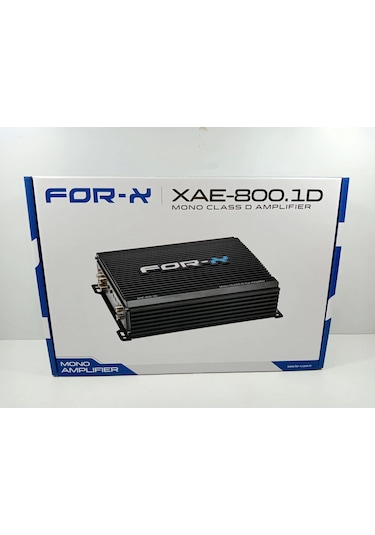 For-x Mono Amfi For-x Xae-800.1d Bass Anfisi 800 Rms Bass Kontrollü Mono Anfi