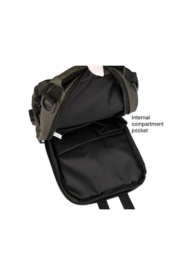 Wondernest Haoshuaı 1100-13 Erkek Çanta, Multi-fonksiyonlu Göğüs Askılı, Rahat Omuzlu Altın