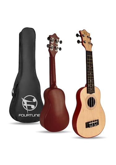 Fourtune Loki Sp-21nt Soprano Naturel Ukulele Seti Başlangıç Seviye Diğer