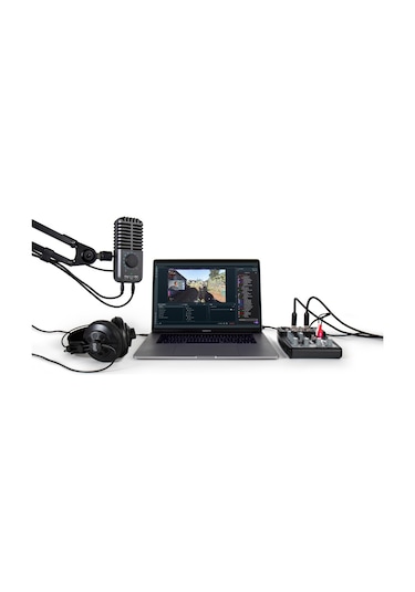 IK Multimedia iRig Stream Mic Pro Kompakt Multi-Pattern Mikrofon