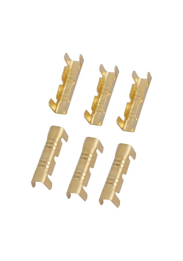 Geeroyoo 100 Adet Dj453b Bakır Halka Terminali - 0.5-1.5mm Kablolar İçin Anti-korozif, Kırık Veya Kısa Kabloları Bağlamak İçin