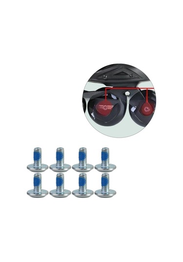 Homyl Satır Içi Paten Vidası Dıy Onarma Söz Konusu 8pcs-m6-12 8pcs M6 12 Çok Renkli