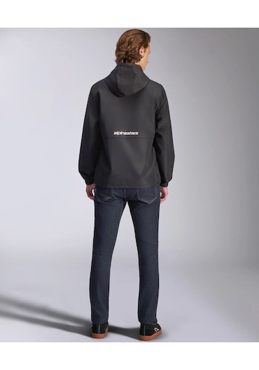 Alpinestars Speeder Chromium Windbreaker Rüzgarlık Siyah Beyaz