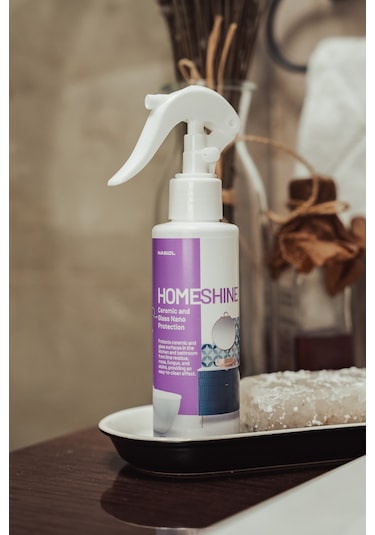 Nasiol Homeshine Kir Kireci Önleyen Ev Seramik Fayans Cam Duşakabin Nano Kaplama 1 Yıl Dayanım 150 ML