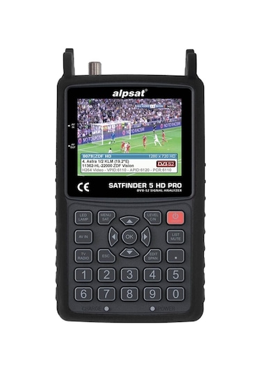 Alpsat 5 Hd Pro Profesyonel Uydu Bulucu Yeni Model Kılıflı