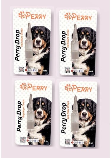 Perry Drop 21-40 KG Köpek Deri Bakım Damlası 4 x 3 ML