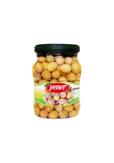Yener Yeşil Çizik Zeytin 900 Gr Doğal Fermante