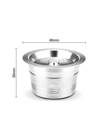 Kahve Kapsülleri Yeniden Doldurulabilir Podlar Yeniden Doldurulabilir Kahve Kapsülleri Paslanmaz Çelik Kaşık Fırçalı K-fee Espresso Makineleri İçin