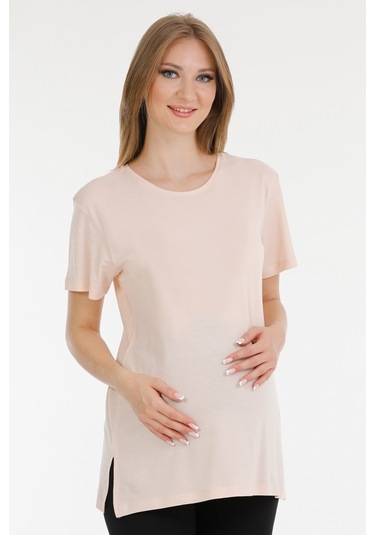 Parlingerie Hamile Tshırt Pudra