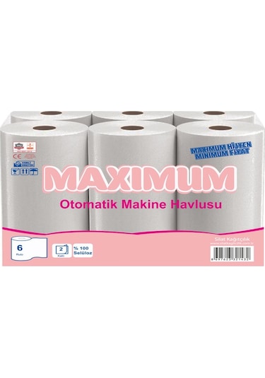 Maximum Fotoselli Hareketli Havlu 6'lı 2.5 KG