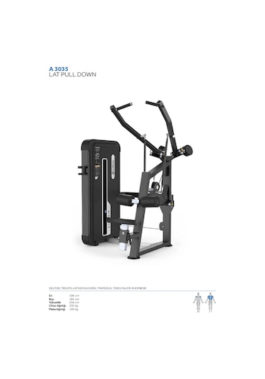 Profitness A3035 Lat Pulldown