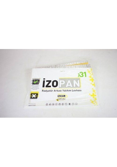 Izocam Izopan Panel Radyatör-Soba-Fırın Arkalığı 1'Li Fiyat