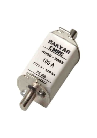 100A Nh 00 Boy Buşon Kofra 100 Amper Sigorta