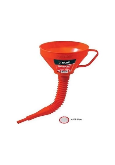 Sgs Sgs2400 Çelik Süzgeçli Spiralli Huni 160 Mm
