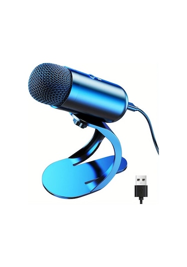 Dashanshop Blue Profesyonel Usb Mikrofon Kit: Stüdyo, E-spor Ve Şarkı Söyleme İçin, Kolay Kullanım